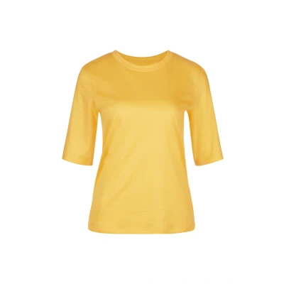 Abbildung von Calida Kurzarm Nachtwäsche Shirt, Damen, Größe: 32, Golden cab yellow