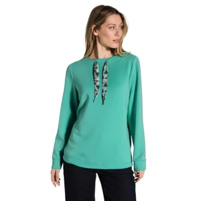 Abbildung von Cecil Sweatshirt, Damen, Größe: Large, Grün