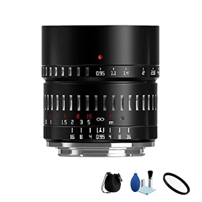 Abbildung von TTArtisan 50 mm F0,95 APS C Manueller Fokus Porträtobjektiv für Nikon Z Mount spiegellose Kamera Z6 Z7 Z6II Z7II Zfc
