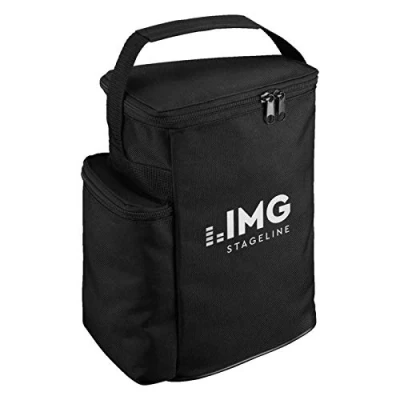 Abbildung von IMG STAGELINE FLAT M100BAG Transport und Schutztasche, Schutz Hülle speziell für die aktive PA Bühnenmonitorbox M100, in Schwarz