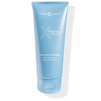 Abbildung von CHIARA AMBRA® Xtreme Cellulite Creme, 200 ml, Made in Germany, Anti und Orangenhaut, Umfang reduzierend, Strafft, Spendet Feuchtigkeit, Für jeden Hauttyp, Dermatologisch getestet