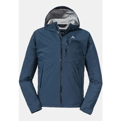 Abbildung von Schöffel Tegelberg M Regenjacke / wasserabweisende Jacke, Herren, Größe: 56, Blau