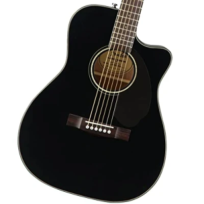 Abbildung von Fender Westerngitarre, Westerngitarren, 000/OM Gitarren, CC 60SCE Black Westerngitarre