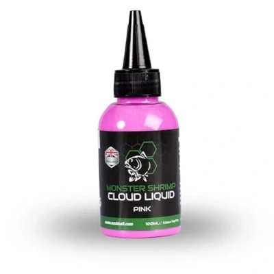 Abbildung von Nash Monster Shrimp Cloud Liquid Rosa (100ml) Boilie