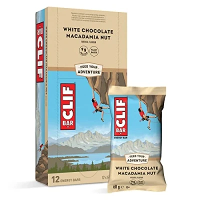 Abbildung von CLIF Bar Energieriegel White Chocolate Macadamia, 12er Pack (12 x 68 g)