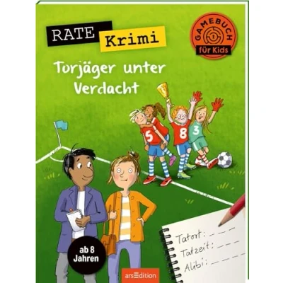 Abbildung von Rate Krimi Torjäger unter Verdacht: Ab 8 Jahren Spannendes Rätselheft für Fußballfans