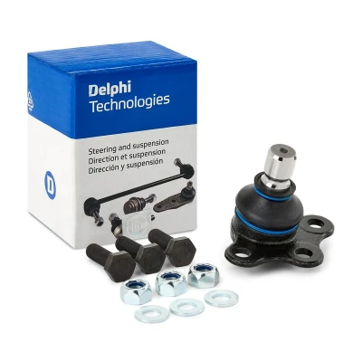 Abbildung von DELPHI TC1176 Traggelenk Vorderachse 90 75 70 PEUGEOT: 207 CC, Schrägheck, 2008 Kombi, CITROËN: C3 Pluriel, I C2 Schrägheck