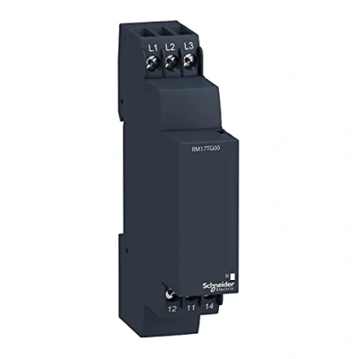 Abbildung von Schneider Electric RM17TG00 Netzüberwachung, Steuerungs und Sicherheitsrelais,Phasenfolge, ausfall, 183 528 VAC, 1 W