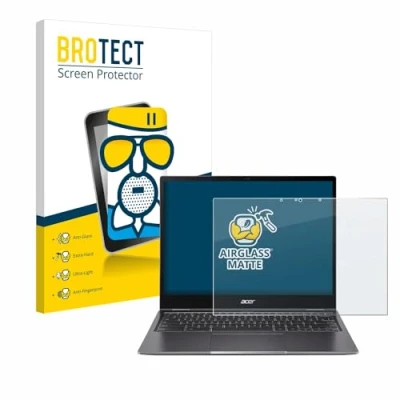 Abbildung von BROTECT Entspiegelungs Schutzglas für Acer Chromebook Spin 713 Schutzfolie Panzer Folie Glas Matt [Extrem Kratzfest 9H, Anti Reflex]