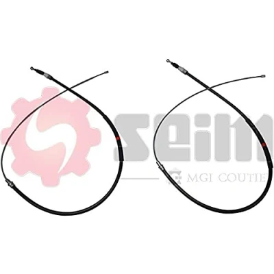 Abbildung von SEIM 805119 Handbremsseil hinten 1561/896+1561/896 VOLKSWAGEN: Touran I
