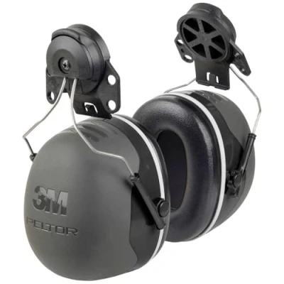 Abbildung von 3M Peltor X5 Kapselgehörschutz X5P3E, Helmbefestigung SNR 36 dB, schwarz