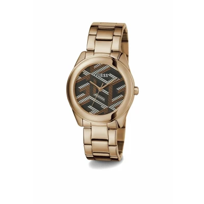 Abbildung von Guess Uhr, Damen, Größe: One Size, Rose gold tone