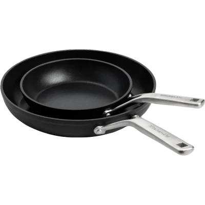 Abbildung von KitchenAid Forged Hardened Aluminium Bratpfannenset 20 + 28 cm