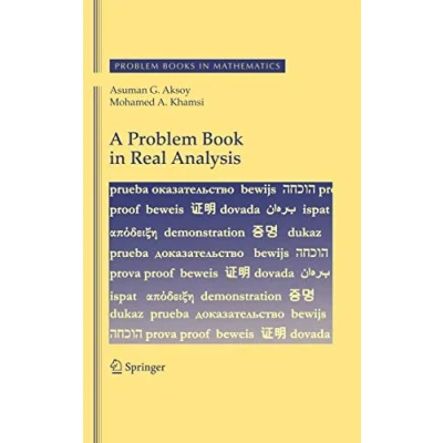 Abbildung von A Problem Book in Real Analysis (Problem Books Mathematics)