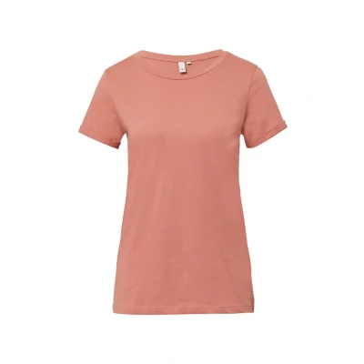 Abbildung von QS Tshirt basic, Damen, Größe: Small, Papaya