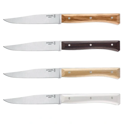 Abbildung von Opinel Facette Mix Tafelmesserset 4 teilig