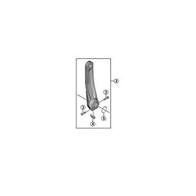 Abbildung von SHIMANO Unisex Adult Le iz. 175 mm Fahrradgerichte, Mehrfarbig, one Size