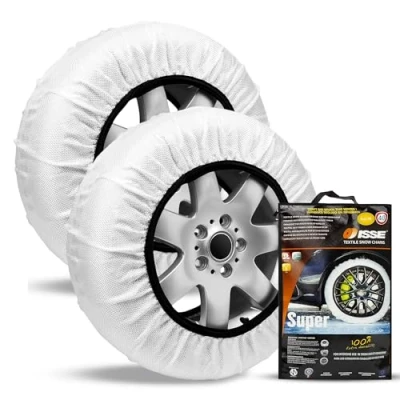 Abbildung von ISSE Super Größe 54 2er Set Textil Schneeketten für Autos