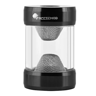 Abbildung von Eboxer G1 / 4 Innengewinde Wasserkühlung Filter Wasserkühlungsschlauch Feinschirm Trichter Geformter für Computer(Schwarz)