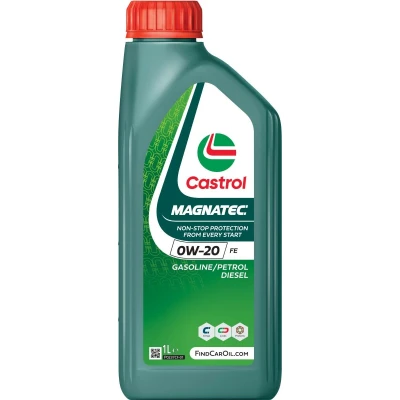 Abbildung von Castrol Magnatec FE 0W 20 1l Motoröl 1608A6 PEUGEOT: 208 I Schrägheck, 308 SW 2, 2008 Kombi, OPEL: Crossland X, Grandland Corsa F Schrägheck