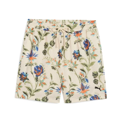 Abbildung von Puma Floral Shorts, Herren, Größe: Medium, Alpine snow