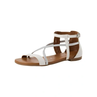 Abbildung von Tamaris Riemensandalette, Damen, Größe: 41, White comb Schuhe