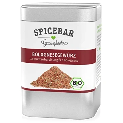 Abbildung von Spicebar Bolognese Gewürz Gewürzmischung für Pasta, Spaghetti und Lasagne in Bio Qualität (70g)
