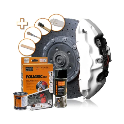 Abbildung von FOLIATEC 2168 Bremssattellack Spraydose 400, 125, 50 weiß