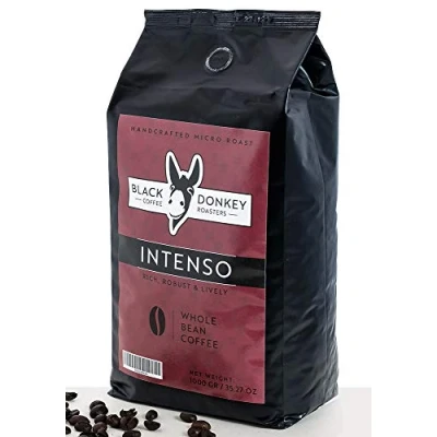 Abbildung von Black Donkey Coffee Roasters 1KG Kaffeebohnen (INTENSO)