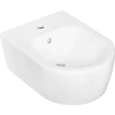 Abbildung von VB Bidet Avento 5405 370x530mm mit Überlauf wandhängend Weiß Alpin