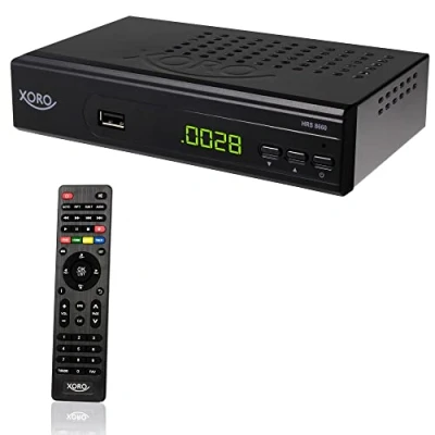 Abbildung von Xoro HRS 8660 PVR Ready, Timeshift, LED Display, einfache Installation, HD SAT Receiver