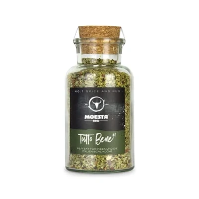 Abbildung von MOESTA BBQ 10630 Gewürzmischung Tutto Bene No. 1 mediterranes Universalgewürz Kooperation mit Ankerkraut Glasinhalt: 95g