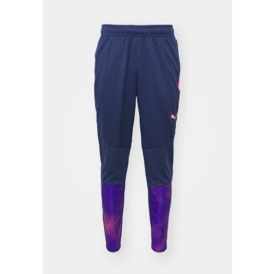 Abbildung von Puma Individualfinal Training Pants Jogginghose, Herren, Größe: XL, Club navy/dark amethyst