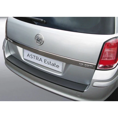 Abbildung von ABS Heckstoßstangenschutz kompatibel mit Opel Astra H Wagon Schwarz