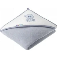 Abbildung von Akuku Bath cover. 100x100 teddy bear