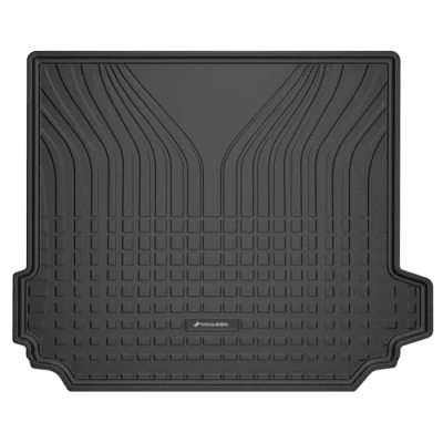 Abbildung von WALSER Premium Kofferraumwanne kompatibel mit BMW X5 (G05, F95) 08/2018 Heute, 100% passgenaue Kofferraum Schutzmatte Made in EU, robuste Antirutschmatte Auto