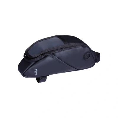 Abbildung von BBB Cycling Fahrradtasche FuelPackRahmentasche für Fahrrad mit 2 KlettverschlüsseFahrrad Pack wasserdichtTransparente Abdeckfolie Straßenkarte