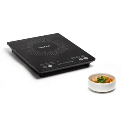 Abbildung von Tefal Induktions Kochfeld, Induktionskochfeld IH2108 26 cm 2100W Schwarz
