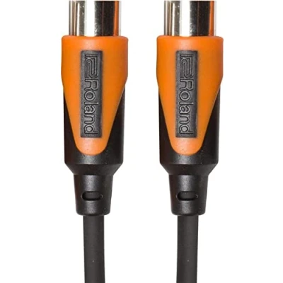 Abbildung von Roland Black Serie MIDI Kabel, Länge: 3m RMIDI B10