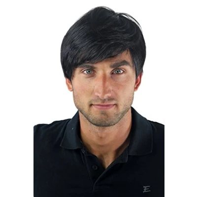 Abbildung von WIG ME UP GFW 994 1B Herrenperücke Perücke Männer Toupet Kurz Jugendlich Lässig Modisch Schwarz