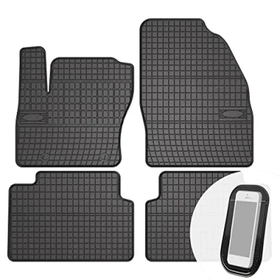 Abbildung von Gummimatten Auto Fußmatten Gummi Automatten Passgenau 4 teilig Set passend für Ford Kuga 1 I 2008 2013