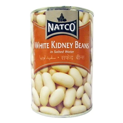 Abbildung von Natco Weisse Kidney Bohnen 400g x 2 Doppelpack
