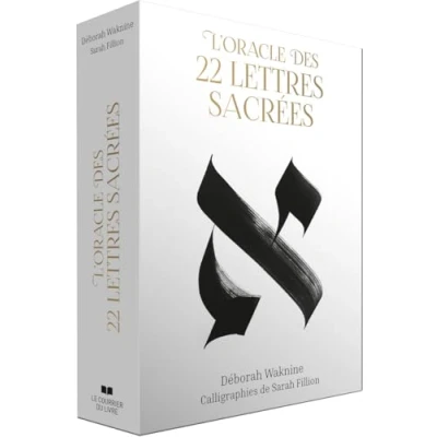 Abbildung von L&#039;oracle des 22 lettres sacrées: Avec cartes, un sac en coton et 1 livre
