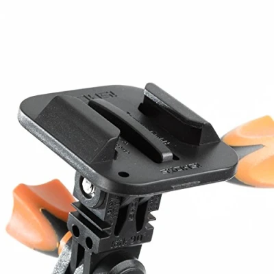 Abbildung von iSHOXS Flat Load Adapter Schnellwechselplatte Halterung Action cam Fahrrad Motorrad Zubehör Slider passend für GoPro Hero und kompatible Camera