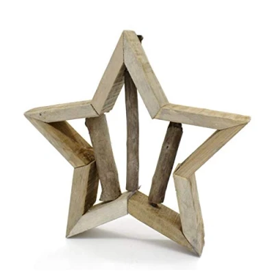 Abbildung von DARO DEKO Holz Stern 28 x 26cm 1 Stück