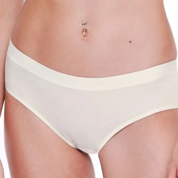 Abbildung von sloggi Damen GO Casual Midi 3P, SILK WHITE, L