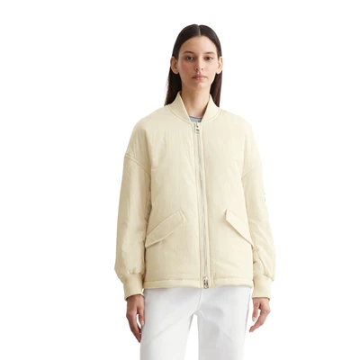 Abbildung von Marc O&#039;Polo Relaxed Bomberjacke, Damen, Größe: 40, Dry sand