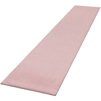 Abbildung von Paco Home Läufer &quot;Rabbit 780&quot;, rechteckig, Kunstfell, Kaninchenfell Haptik, ein echter Kuschelteppich, Uni Farben