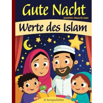 Abbildung von Werte des Islam 30 Gute Nacht Kurzgeschichten für Kinder RAMADAN Träume: Farbiges Vorlesebuch