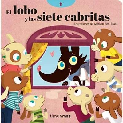 Abbildung von El lobo y las siete cabritas. Cuento con mecanismos (Cuentos clásicos mecanismos)